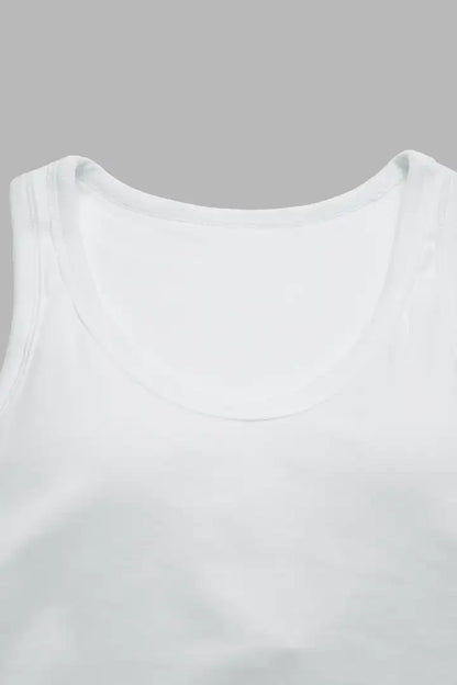 Built In Deep V Neck Sports Bra
