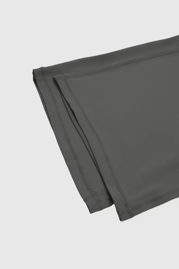 Solid Drawstring Mid Waist Wide Leg Sports Pants
